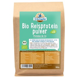 Erdschwalbe Bio Reisprotein - Veganes Eiweißpulver - 1 Kg