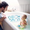 Tenare 45 Pieces Non Slip Bathtub Stickers for Adults Adhesive