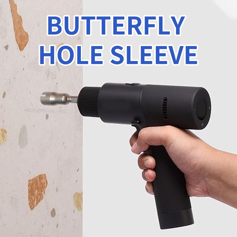 2 pcs Wing Nut Driver Set,Butterfly Hole Socket Wrench For