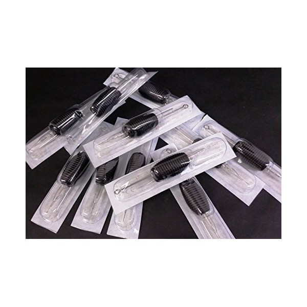 5 Round Shader Steriled Disposable Combo Tattoo Needle 1 inch Grip Tip Box of 20 pcs