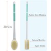 Cepillo de ducha doble cara HONOMA Br20 – mango extra
