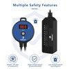 fishkeeper Small Aquarium Heater, Submersible Betta Fish Tank Heater 75W