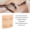 Eyelash Practice Mannequin Head Double Layer Lash Mannequin Head with