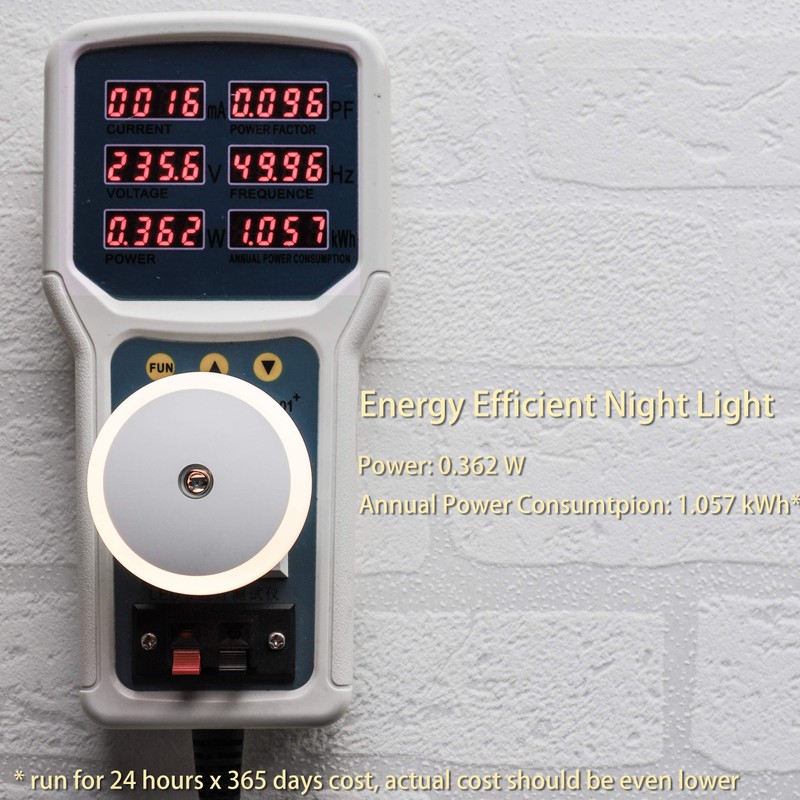 myCozyLite myCozyLite LED Steckdose Nachtlicht, D?mmerungssensor, Rosa Licht, Automatisches Nachtlicht,