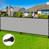 Coonoble Fence Privacy Screen Outdoor 6' x 70' Gray Heavy