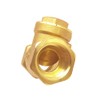 Joywayus 1/2” Female Thread Brass Horizontal Check Valve DN15 One-Way