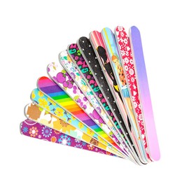 Ipetboom 30pcs Bulk Nail Files Nail Buffer Block 2 Way Nail Buffer Sanding Nail File Nail Block Nail Shiner Fingernail Buffer Nail Buffers Cuticle Buffernail Shine Buffer Double Sided Tool