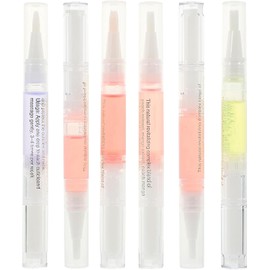 Lápiz de Aceite para Uñas Nutritivo, Plástico, 6 Piezas