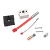 Extruder Heating Block Kit, High Temperature 300 °C Titanium Heatbreak
