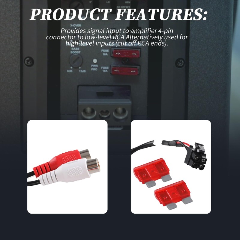 XYgdhqpt 1560-57865-01 Signal Input Harness Compatible with Punch P300-10 and