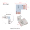 BTF-LIGHTING 10 Sets 3PIN 10mm 0.39in Width Right Angle L
