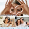 2PCS Soft Adjustable 3D Eye Patch Eye Patches for Adults