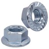 SKIR'CO (50 pcs) Hex Nuts M10, Serrated Flange Hex Nut,
