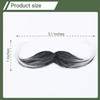 Cosela Grey Fake Beard and Mustache for Men False Stick