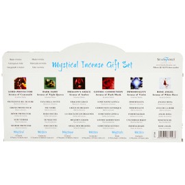 Stamford 37156 Mystical Incense Gift, 6 Packs x 8 Sticks, One Size