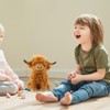 Highland Cow Plush, Highland Cow Teddy, High land Fluffy Cow