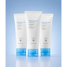 AVCA Micro Bubble Low Molecular Hyaluronic Acid Whip Pore Cleansing Foam 100ml 3pcs / AVCA 마이크로 버블 저분자 히알루론산 휩 모공 클렌징폼 100ml 3개