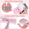 Lullulii Kids Spray Mop,Fun & Functional Toddler Cleaning Set,Real Working