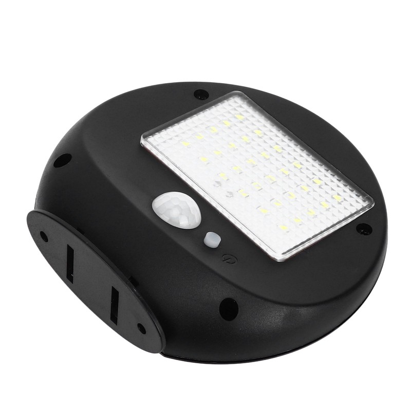 Solar Wall Lamp Sensitive Motion Sensor Weather Resistant Outdoor LED