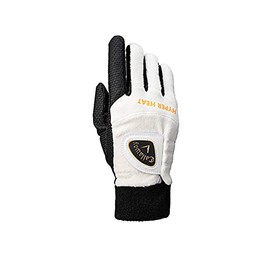 Callaway WNTR HYPER HEAT 5321227 Men's Stretch Fleece Gloves, 2021 Model, White, 9.1 - 9.4 inches (23 - 24 cm)