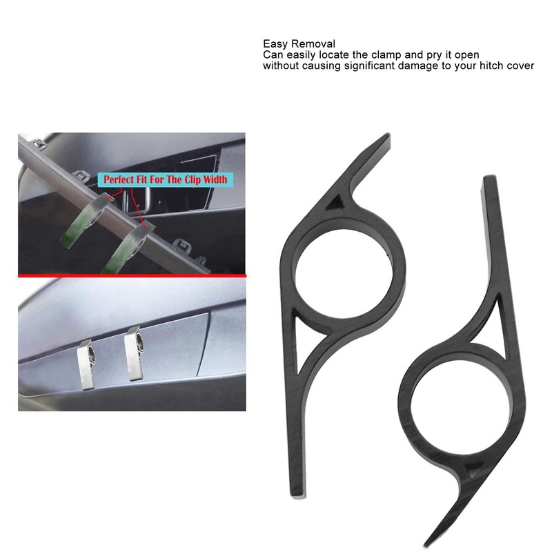 Hitch Cover Removal Tools, 2 Pcs Hitch Cover Pry Bar