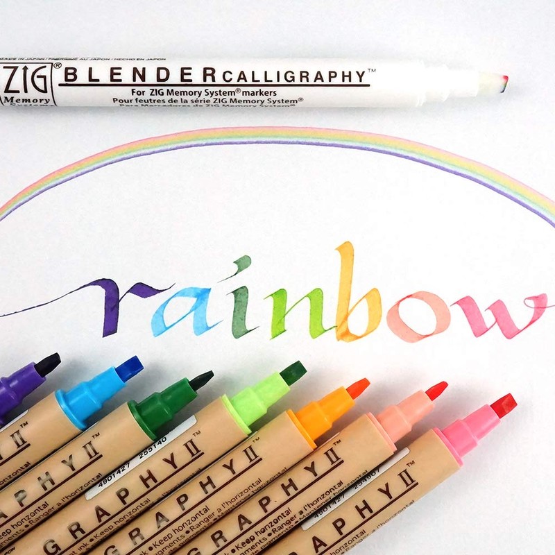 呉竹 水性ペン ZIG MS カリグラフィー II 24色 MS-3500/24V