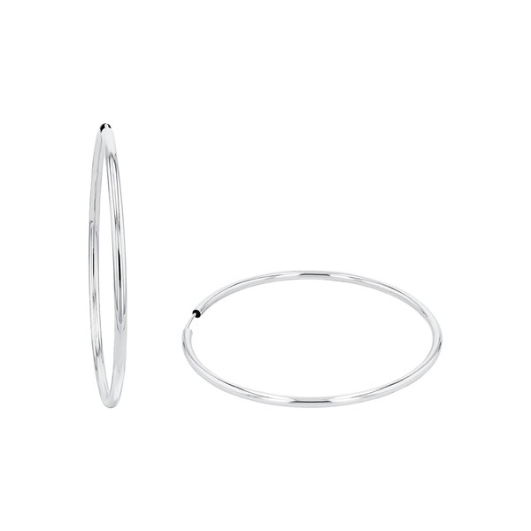 Amor 9061877 Women's Hoop Earrings 925 Sterling Silver 6 cm