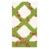 Caspari Boxwood Trellis Paper Guest Towel Napkins - 15 Per