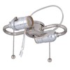 B&P Lamp® 2-Light S Type Cluster Body with Pull Chain