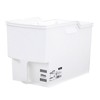 Fudogken F-40105 Hanging Cabinet Box, Slim, White