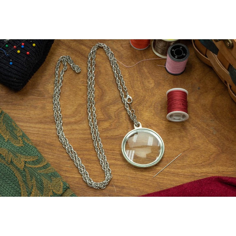 SE 36” Necklace Magnifier with 14 Diopter - MG2011SS