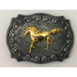 Unbranded Cowboy Belt Buckle Western Horse Belt Buckles