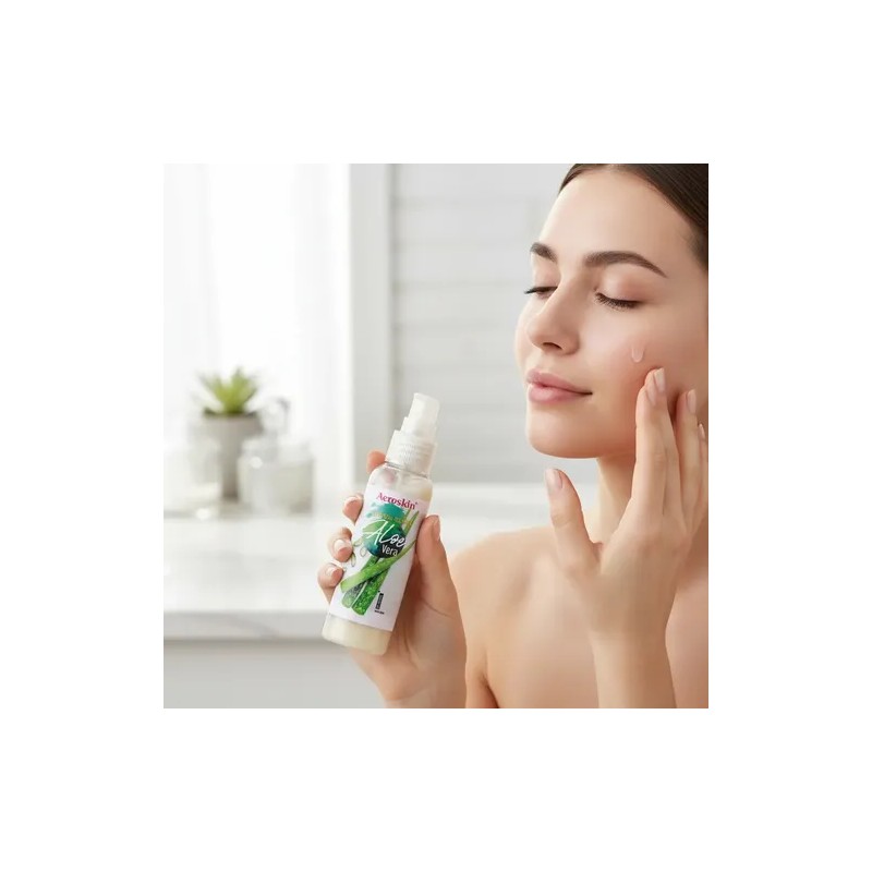 2 Pz Suero Facial Aloe Vera 60ml Suero De Colágeno