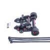 QingLeng Nylon Sturdy & Stable Wheelie Bar with Dual Spring