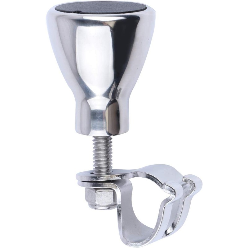 Steering Wheel Maneuvering Knob, 316 Stainless Steel Boat Steering Wheel