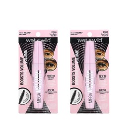 wet n wild (Lot of 2) Wet N Wild Mega Volume Mascara #C156A in Very Black Cruelty Free Nib