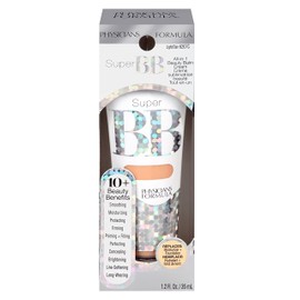 Physicians Formula Physicians Formula Super BB Cream. All in 1 Tinted Beauty Balm Foundation Cream, Sheer Moisturizing Coverage, Cruelty free - Light