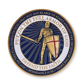 Faith & Strength Pocket Token – Spiritual Protection, Christian Gift - Gift Box Upgrade: No Gift Box