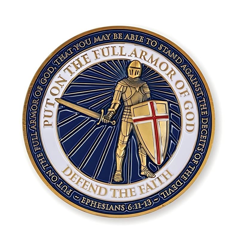 Faith & Strength Pocket Token – Spiritual Protection, Christian Gift