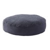 Happy Hounds Scout Deluxe Round Pillow Style Sherpa Dog Bed,
