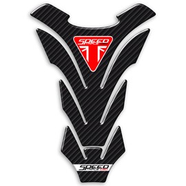 Tank Pad Resin 3D Tank Protector Compatible with Triumph Speed Triple 1050