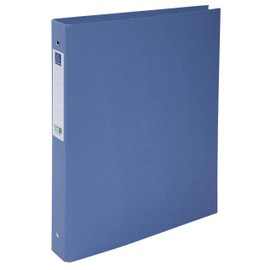 Exacompta Clean'Safe 54222E Ring Binder for DIN A4 with 2 Rings 30 mm Blue Covered with an Antimicrobial Agent Organiser Ring Binder Stapler Plastic Folder Ideal for Office and School