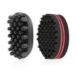 2 pieces rubber hair brushes, hair combs, hair care tools, portable hair brushes, styling combs, hair styling tools.