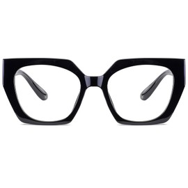 Ailebre Fashion Oprah Oversized Reading Glasses for Women Anti Computer Blue Light Blocking Eyeglasses Reader Stylish