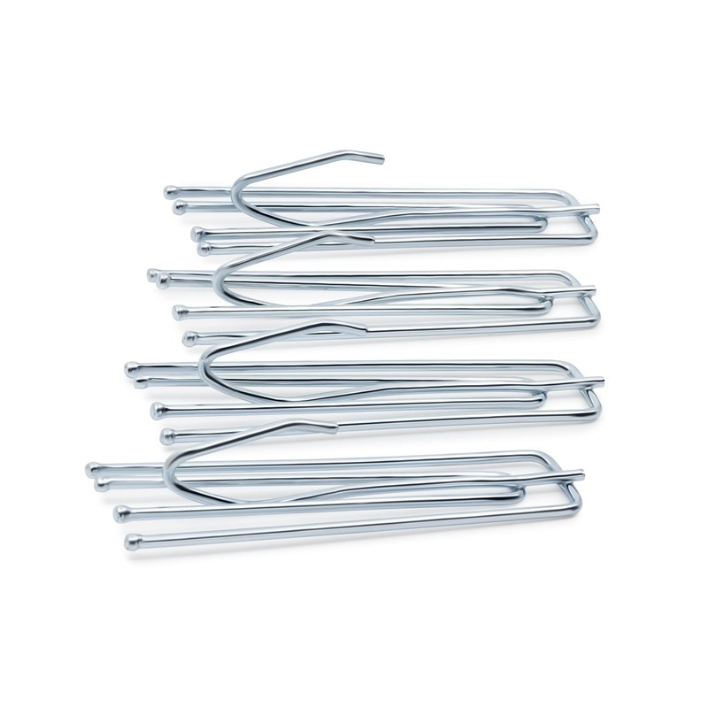 Dritz Home 44324 Long Neck Pleater Drapery Hooks (14-Piece) ,