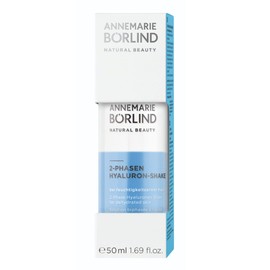 ANNEMARIE BÖRLIND 2-Phase Hyaluronic Shake (50 ml) - For Low-Moisture Skin - Provides the Skin Effectively and Sustainably with Moisture - For Refreshed and Moisturized Skin