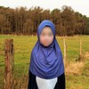 Girls Jersey Hijab instant headscarf cotton viscose plain Amira, readymade