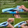 Kleen Handler Professional 2-in-1 Squeegee for Window Cleaning Tool Combo