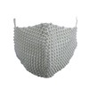 Fashion Cloth Face Mask (White Pearl)