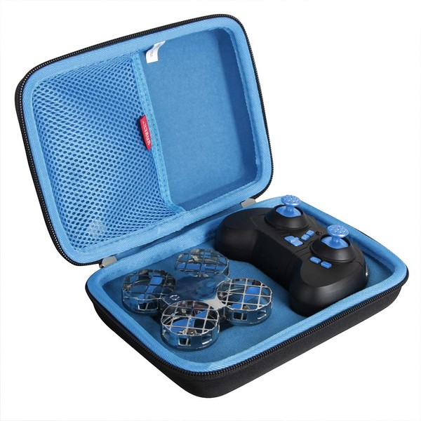 SNAPTAIN H823H Plus Drone Small Mini Drone Protective Storage Case - Hermitshell, black+blue